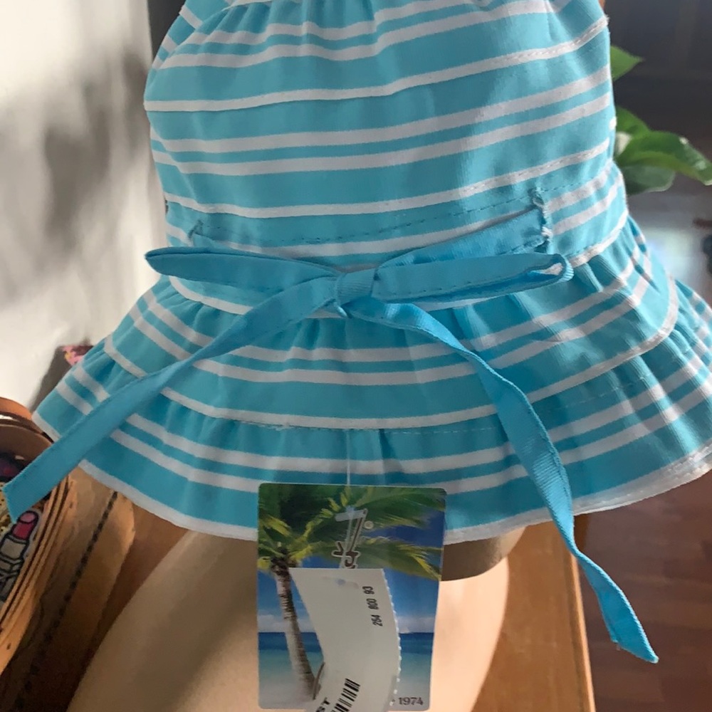 Panama jack Toddler beach bucket  hat NWT